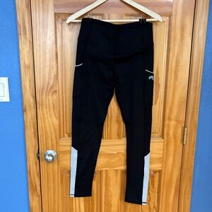 WodBottom X Barbella Black and Gray Leggings